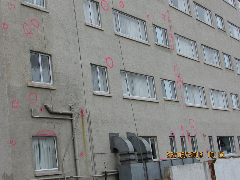 Protea marine hotel - specialist coatings. 