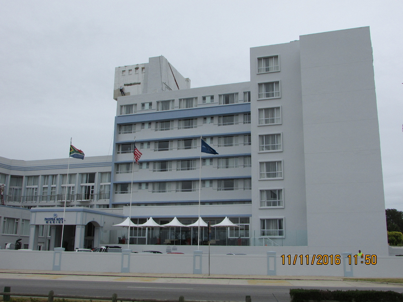 Protea marine hotel - specialist coatings. 