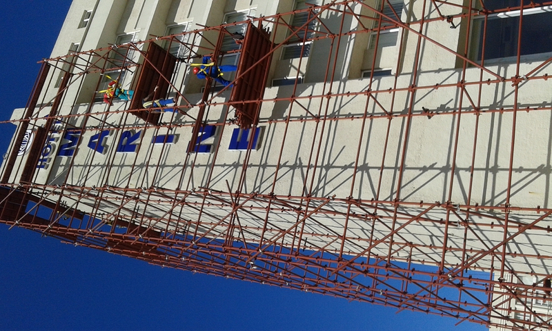 Protea marine hotel - specialist coatings. 