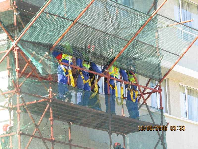 Protea marine hotel - specialist coatings. 