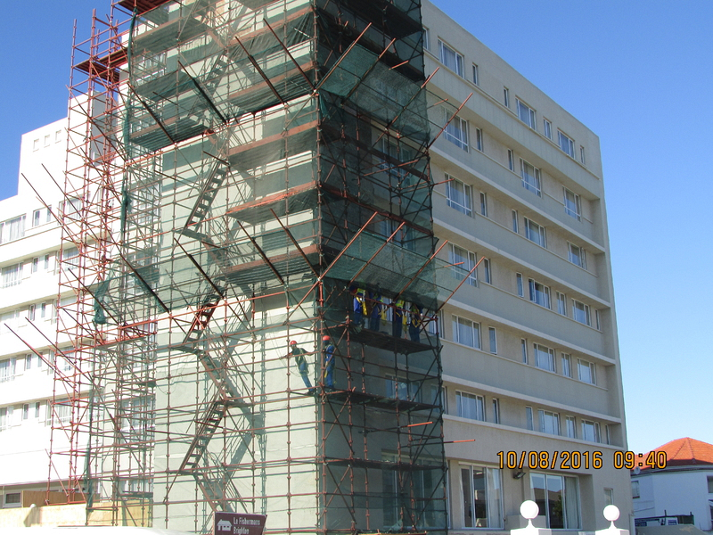 Protea marine hotel - specialist coatings. 