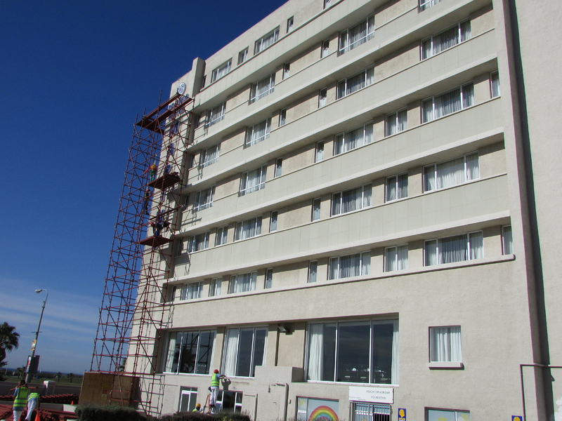 Protea marine hotel - specialist coatings. 