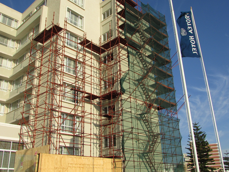 Protea marine hotel - specialist coatings. 